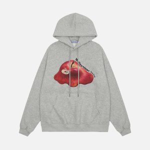 Aelfric Eden Melted Apple Printed Hoodie