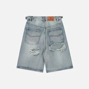 Aelfric Eden Distressed Fringe Jorts