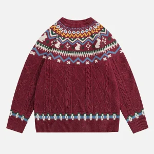 Aelfric Eden Fair Isle Knit Sweater