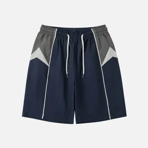 Aelfric Eden Color Blocking Athleisure Shorts