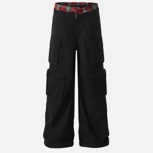 Aelfric Eden Plaid Waist Cargo Pants