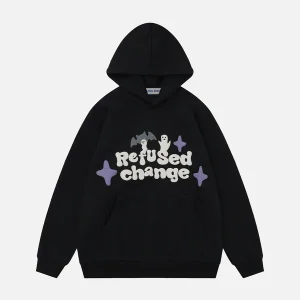 Aelfric Eden Ghost Foam Printing Hoodie