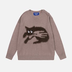 Aelfric Eden Cute Cat Sweater