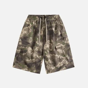 Aelfric Eden Multi Pocket Camouflage Shorts