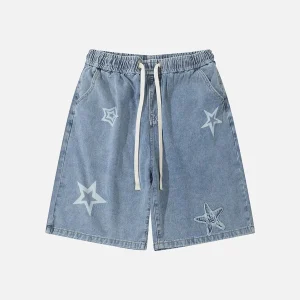 Aelfric Eden Printing Star Washed Jorts