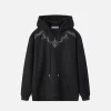 Aelfric Eden Thorny Printed Suede Hoodie