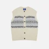 Aelfric Eden Twist Fair Isle Sweater Vest