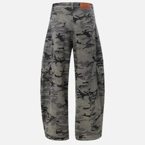 Aelfric Eden Camouflage Barrel Cargo Pants