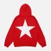 Aelfric Eden Star 3D Print Color Contrast Hoodie