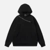 Aelfric Eden Curved ZIP UP Split Pullover Hoodie