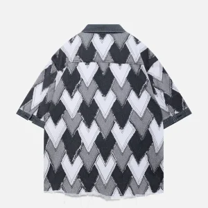 Aelfric Eden Patchwork Short Sleeve Shirt