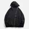 Aelfric Eden Diagonal Placket Hoodie