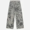 Aelfric Eden Graffiti Multi Pocket Cargo Pants