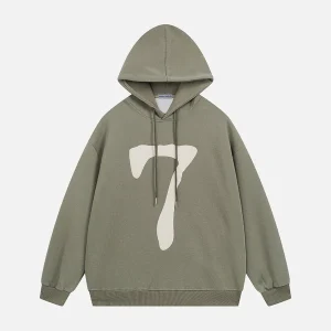 Aelfric Eden Number Print Hoodie