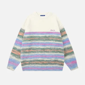 Aelfric Eden Colorful Stripe Sweater