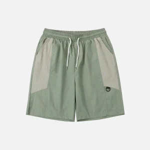 Aelfric Eden Athleisure Patchwork Shorts