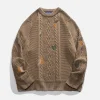 Aelfric Eden Star Jacquard Cable knit Sweater