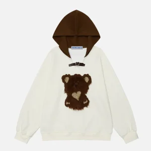 Aelfric Eden Plush Bear 3D Printed Hoodie