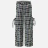 Aelfric Eden Plaid Wrinkle Loose Pants