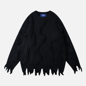 Aelfric Eden Personalized Fringed Sweater