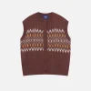 Aelfric Eden Twist Fair Isle Sweater Vest