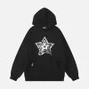 Aelfric Eden Overlapped Star 3D Printing Hoodie