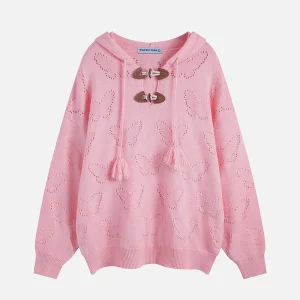 Aelfric Eden Cut-Out Butterfly Hoodie