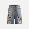 Aelfric Eden Multi Distressed Jorts