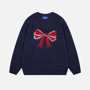 Aelfric Eden Bow Jacquard Sweater