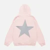 Aelfric Eden Star 3D Printed Color Contrast Hoodie