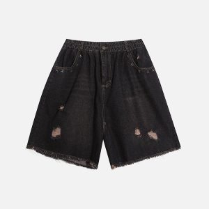 Aelfric Eden Distressed Washed Jorts