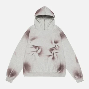 Aelfric Eden Dirt Color Dip-Dyed Hoodie