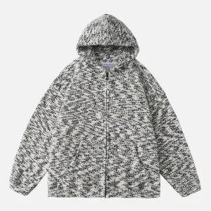 Aelfric Eden Tweed Zip Up Hoodie