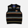 Aelfric Eden Stripe V-Neck Sweater Vest