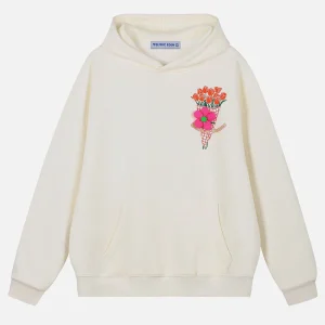 Aelfric Eden 3D Print Flower Hoodie