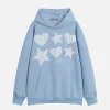 Aelfric Eden 3D Print Star Heart Hoodie