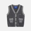 Aelfric Eden Bow Graphic Sweater Vest