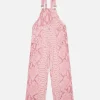 Aelfric Eden Pink Snake Pattern Overalls