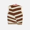 Aelfric Eden Irregular Stripe Sweater Vest