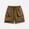 Aelfric Eden Solid Big Pocket Drawstring Shorts