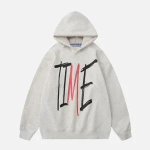 Aelfric Eden Graffiti Letter Print Hoodie