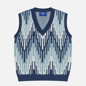 Aelfric Eden Color Blocking Stripe Sweater Vest