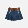 Aelfric Eden Vintage Denim Jacquard Skirt