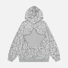 Aelfric Eden 3D Star Printed Camouflage Hoodie