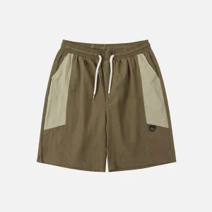 Aelfric Eden Athleisure Patchwork Shorts