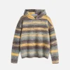 Aelfric Eden Gradient Stripe Knit Hoodie