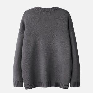 Aelfric Eden Letter Jacquard Sweater