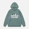 Aelfric Eden Ghost Foam Printing Hoodie