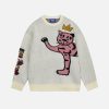 Aelfric Eden Jacquard Cat Sweater