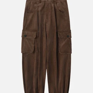 Aelfric Eden Vintage Multi Pocket Corduroy Cargo Pants